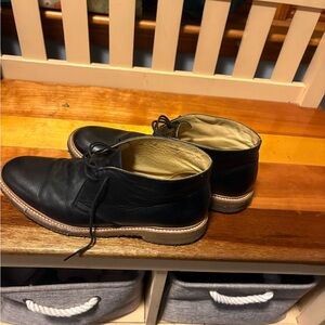 Frye Black Leather Men's Shoes